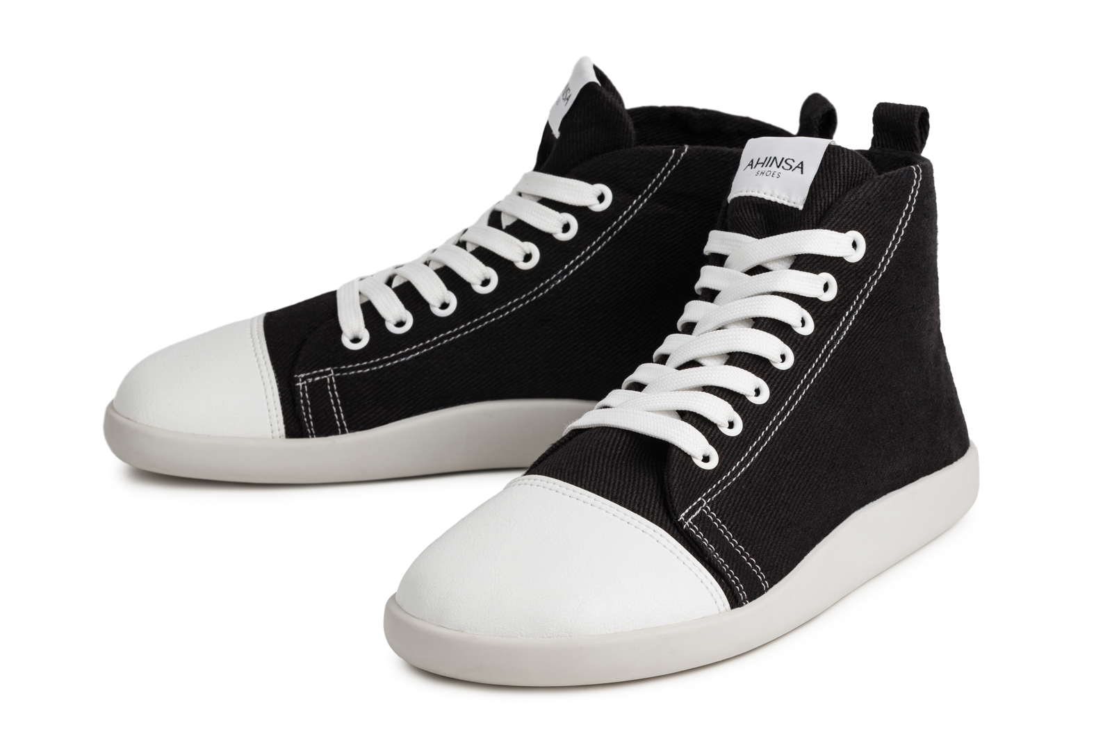 Ahinsa Street Hightop Black Hemp